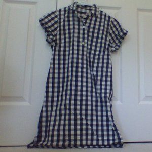 J. Crew Button Up Collared Dress